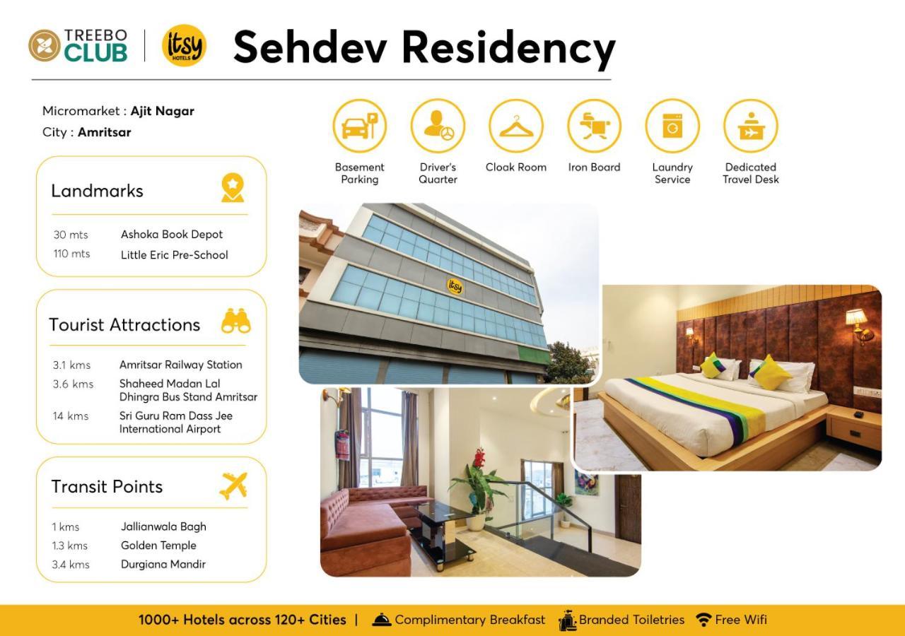 Itsy Hotels Sehdev Residency, Near Golden Temple أمريتسار المظهر الخارجي الصورة